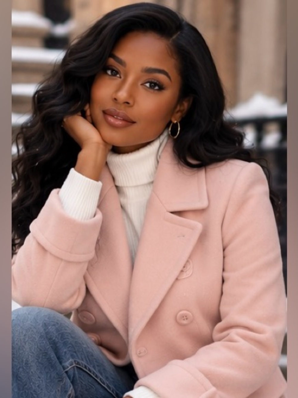 🌟VERY RARE FIND🌟Victoria’s Secret wool coat💓 - Picture 2 of 6